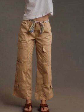 sanctuary khaki high rise cali cargo pants